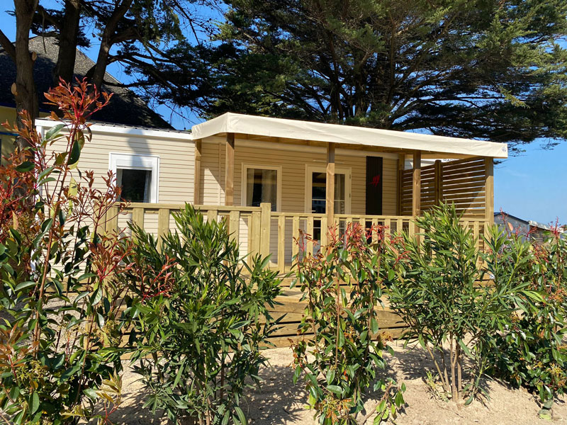 location mobil home camping granville